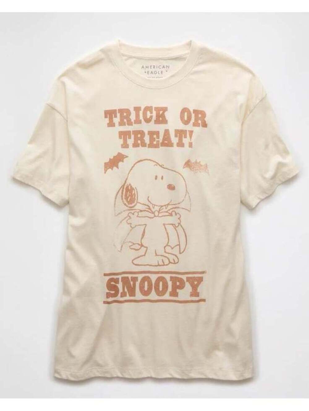 American Eagle Snoopy Halloween Graphic T-Shirt